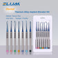 CYW728 Dental Titanium Alloy Elevator Set