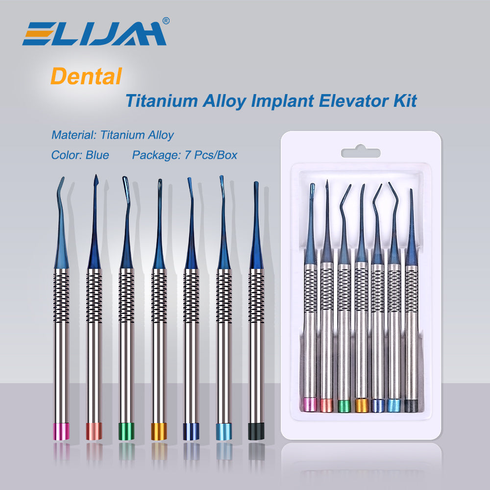 CYW728 Dental Titanium Alloy Elevator Set