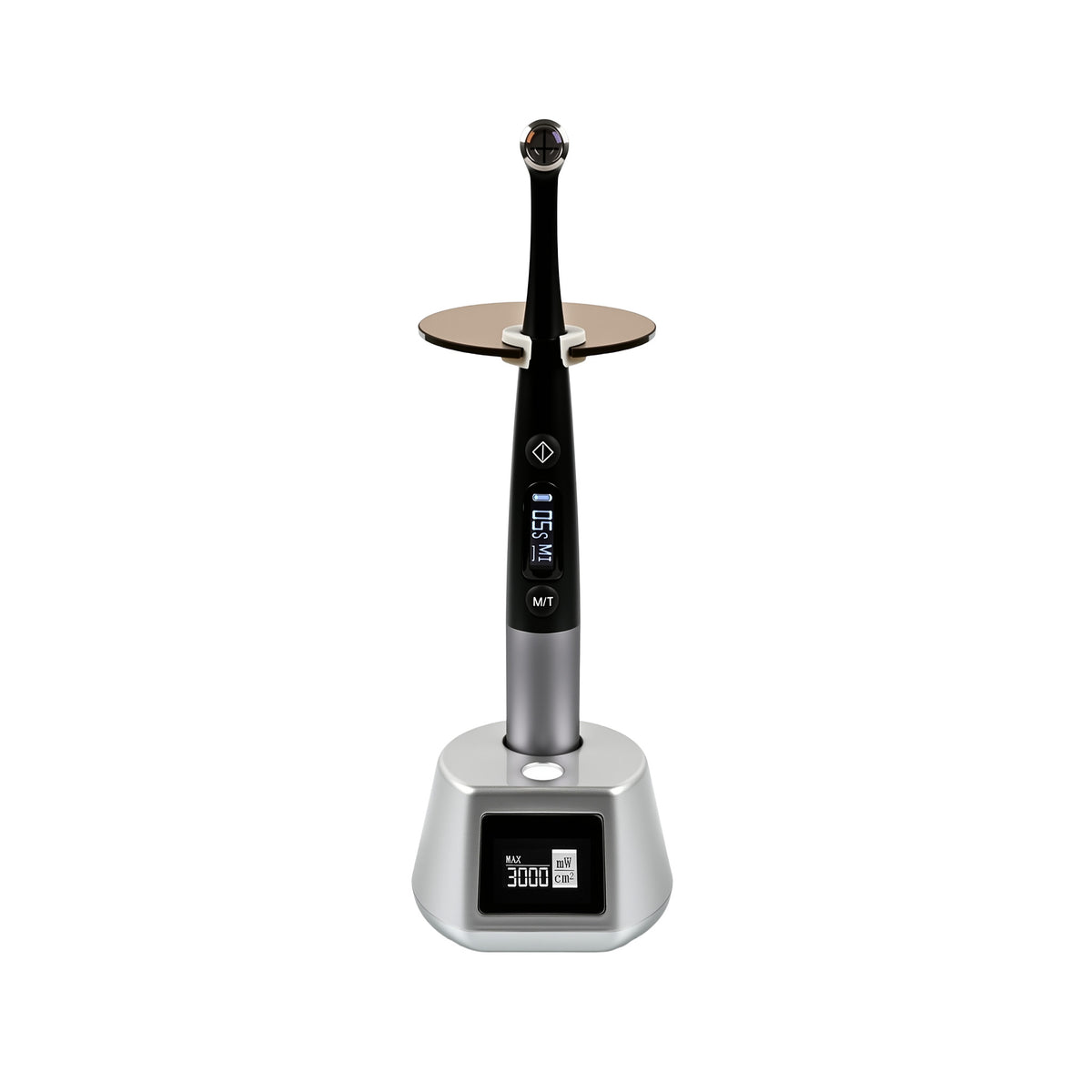 ELIJAH 1s high-power LED curing light with built-in radiometer main product view, precise dental restoration lamp