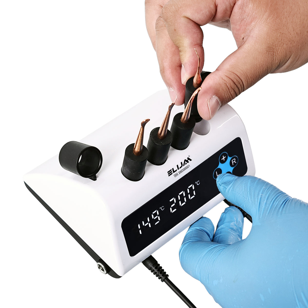 Dual pen simultaneous independent temperature working status