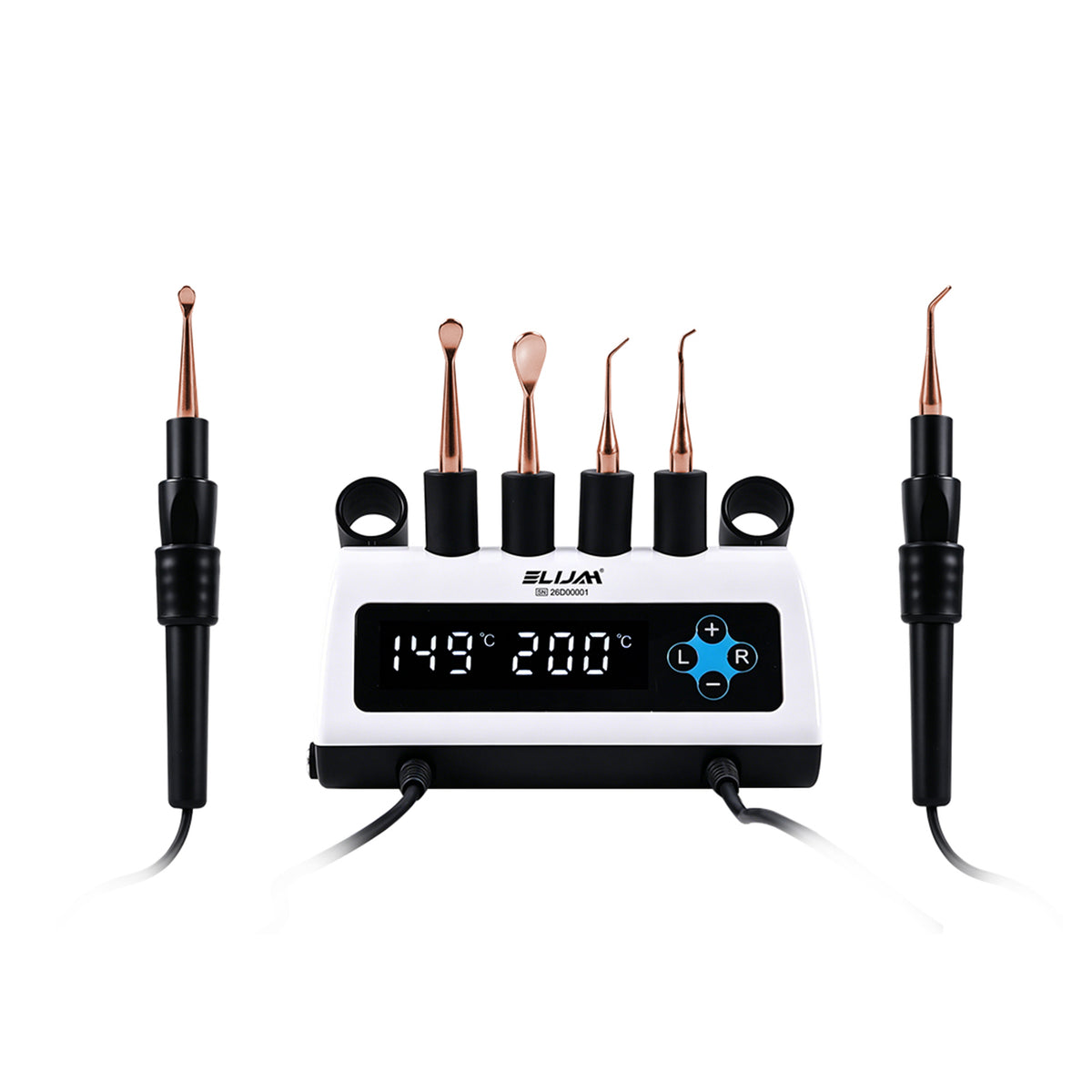 Complete accessories kit of ELIJAH dual pen wax carving set