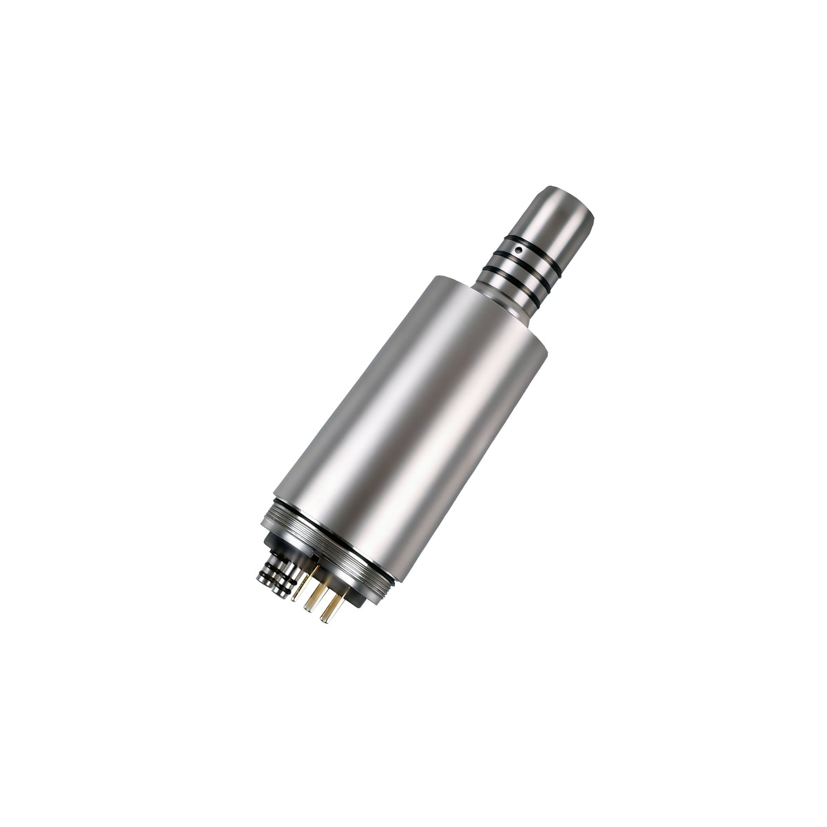 E‑type brushless motor handpiece metal body close‑up