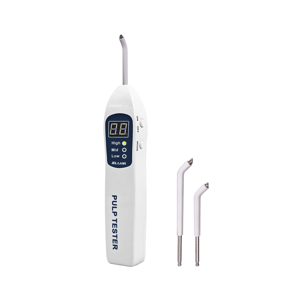 Probe tip detail of dental pulp vitality tester