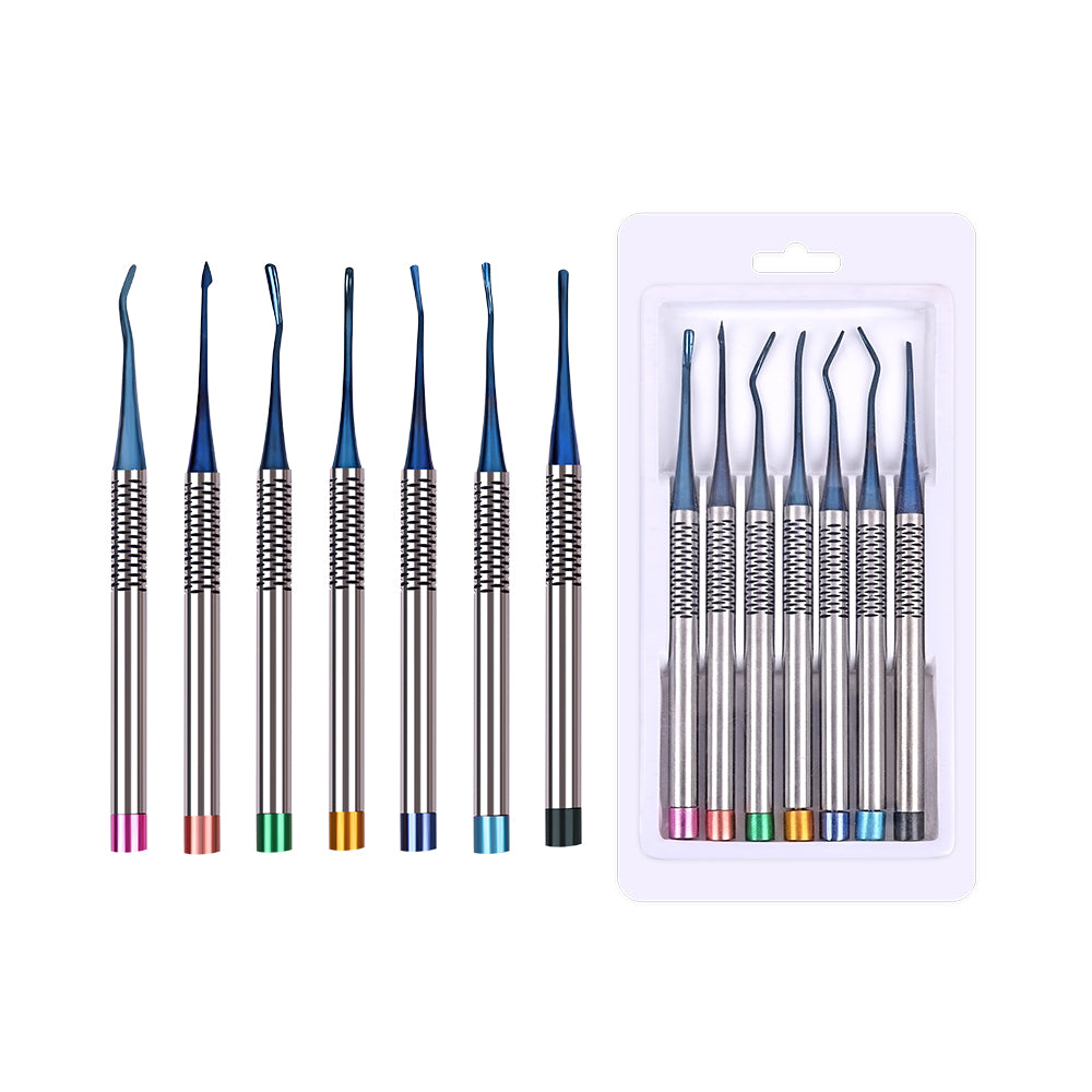 CYW728 Dental Titanium Alloy Elevator Set