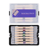 ELIJAH Dental Silicone Handle Resin Filler Kit Aesthetic Restoration Kit for Resin Knife Spatula 134°C Autoclavable Dental Tools - Denspay Dental - Dental Filling Tool