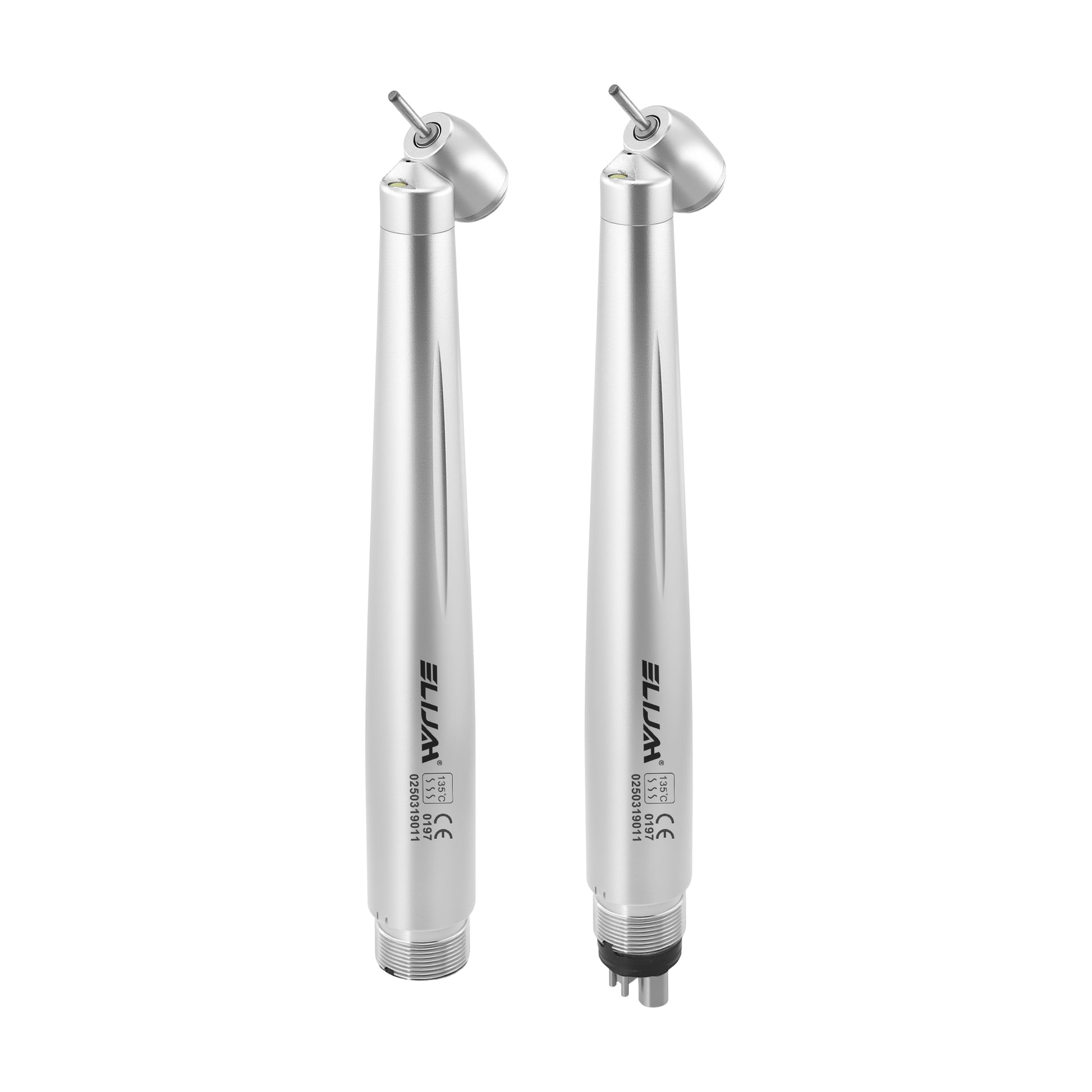 45° high speed dental handpiece front view