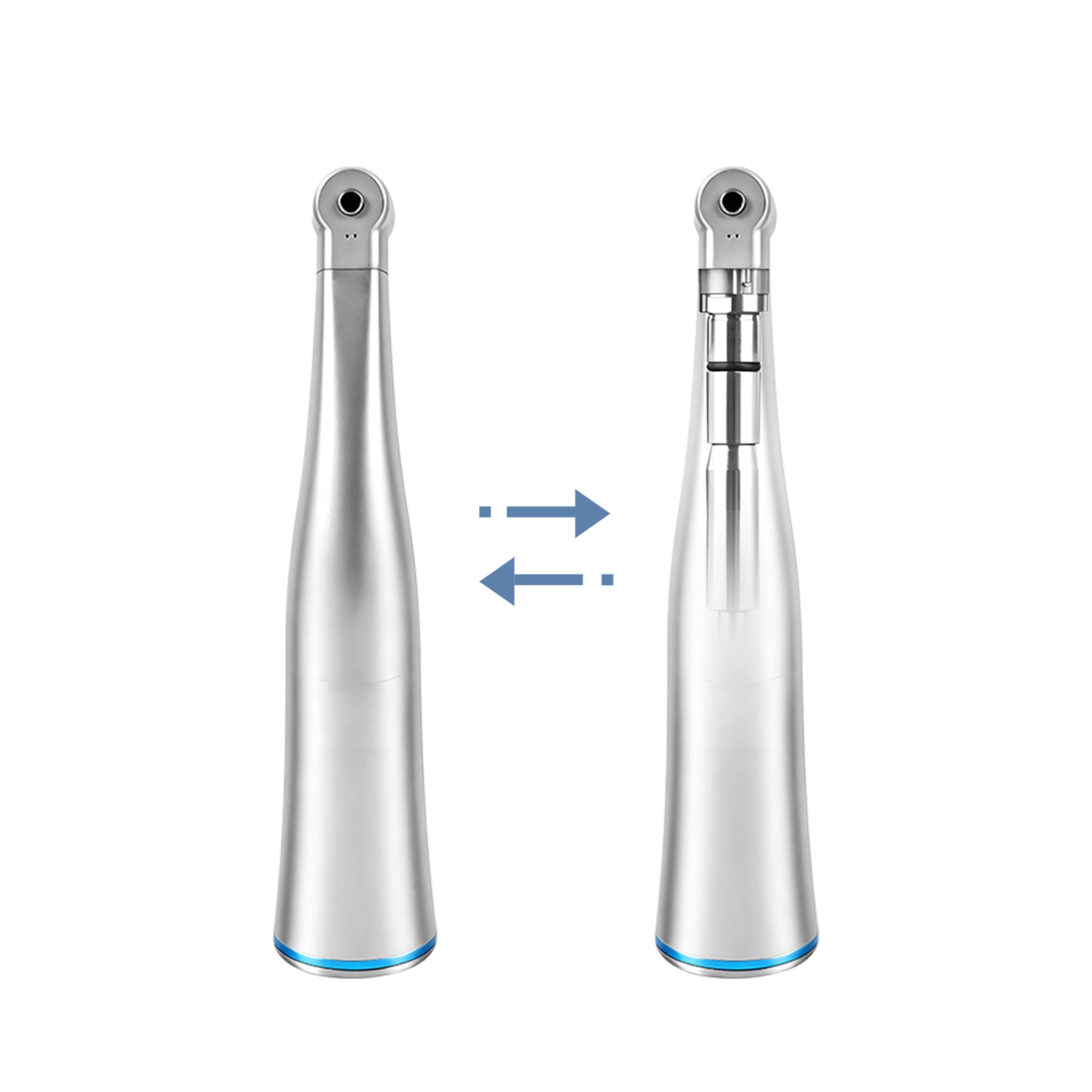 low noise light weight 1 1 contra handpiece internal water spray 