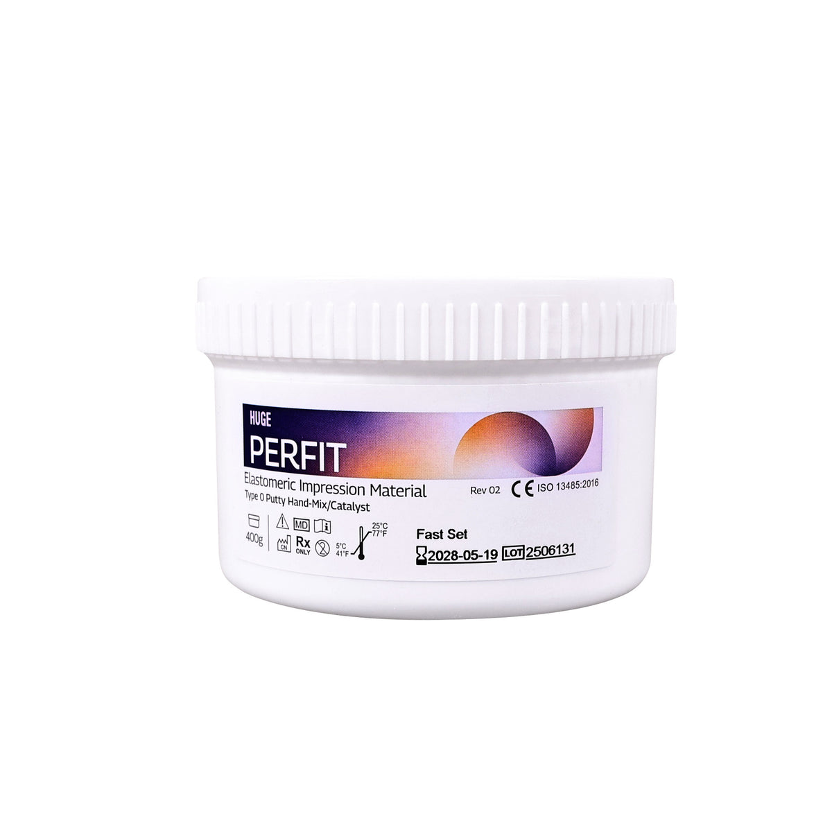 PERFIT catalyst white jar elastomeric impression putty