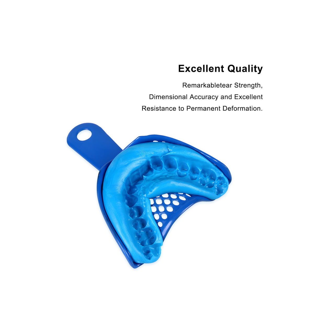 Fine dental impression detail captured by VPS putty