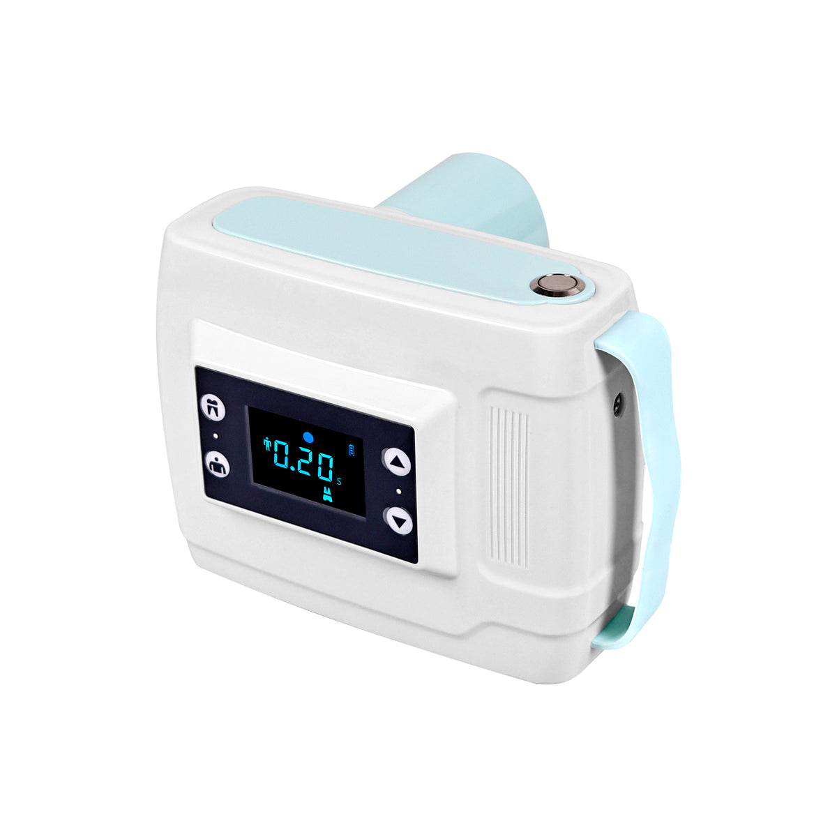 Side handle of portable dental xray device