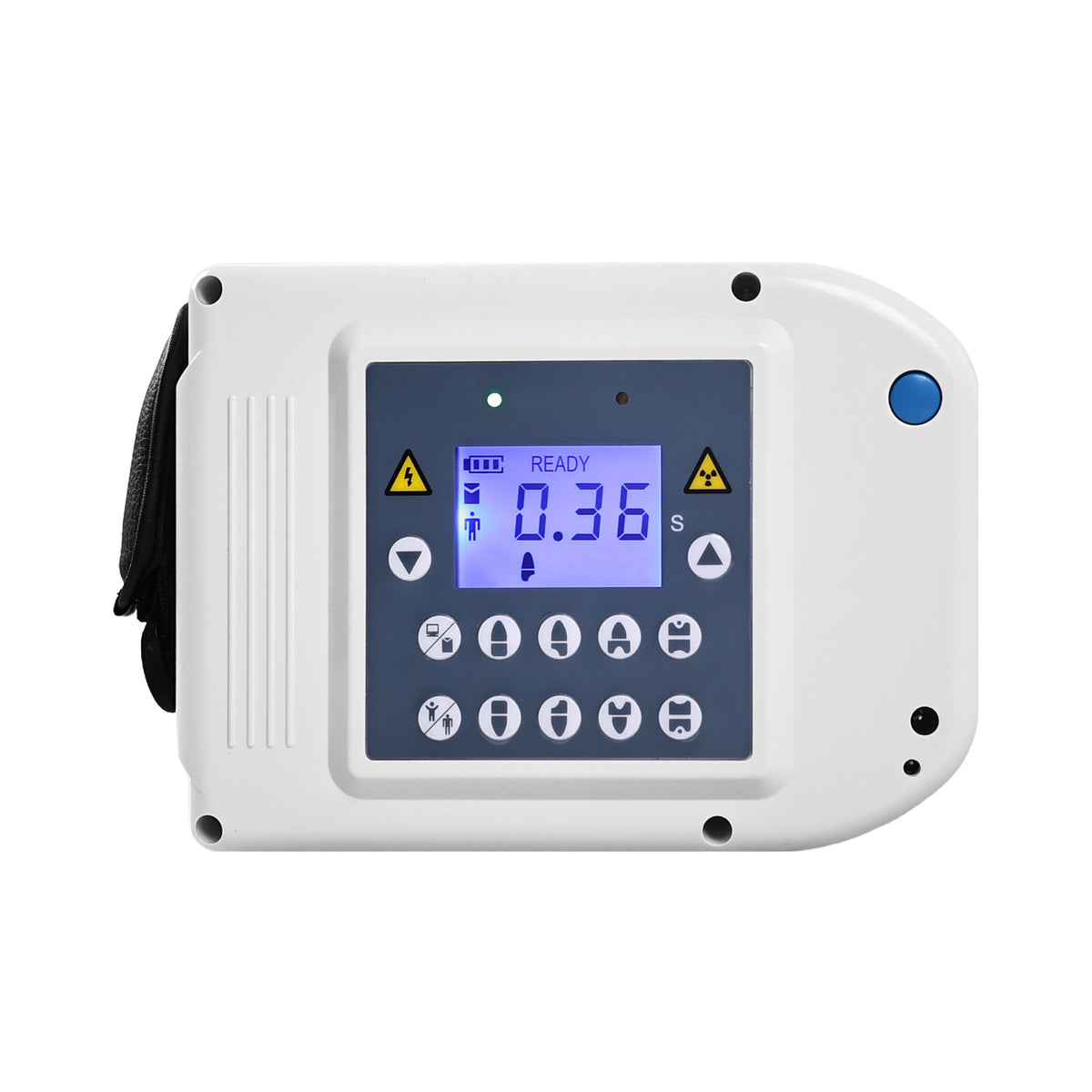 Portable dental X-ray unit with built-in screen main product on white background