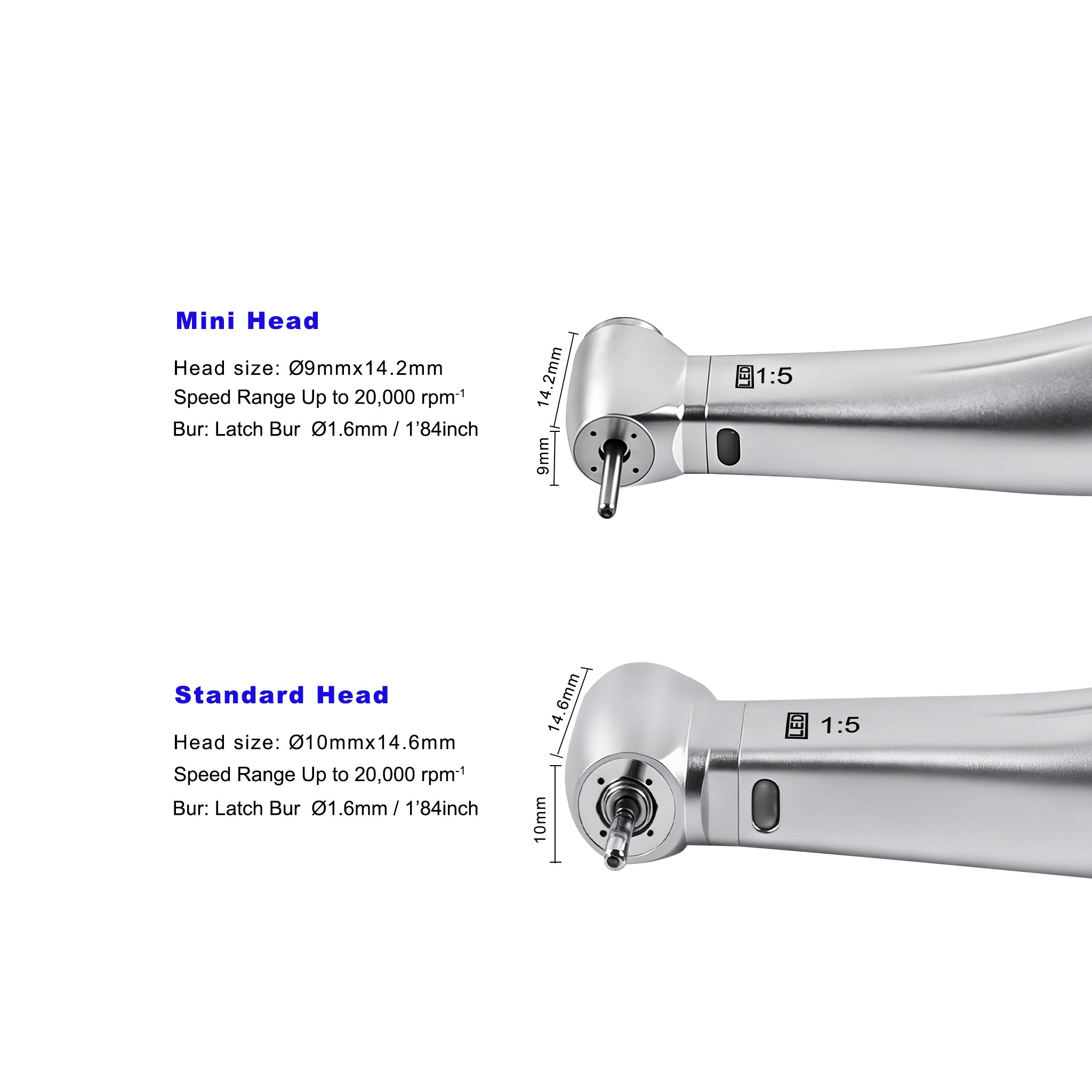 professional grinding dental x95 fiber optic contra handpiece