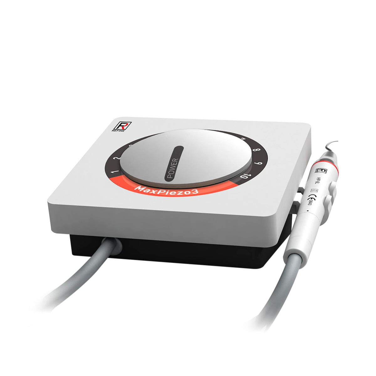 REFINE MaxPiezo 3+ piezo scaler 45° full machine appearance