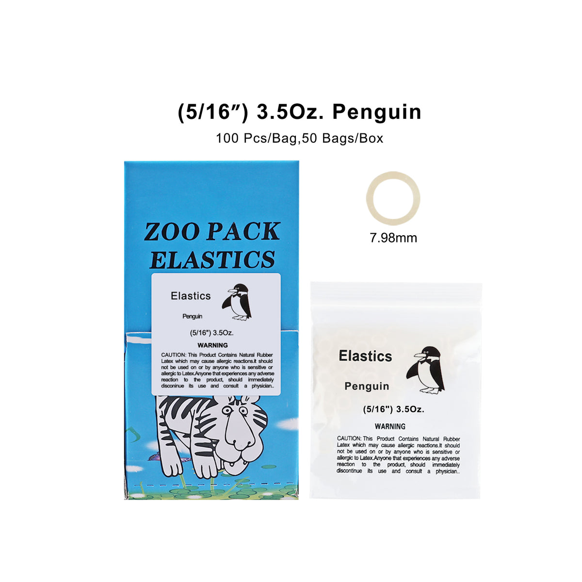 CYZ016 Dental Elastic Rubber Band