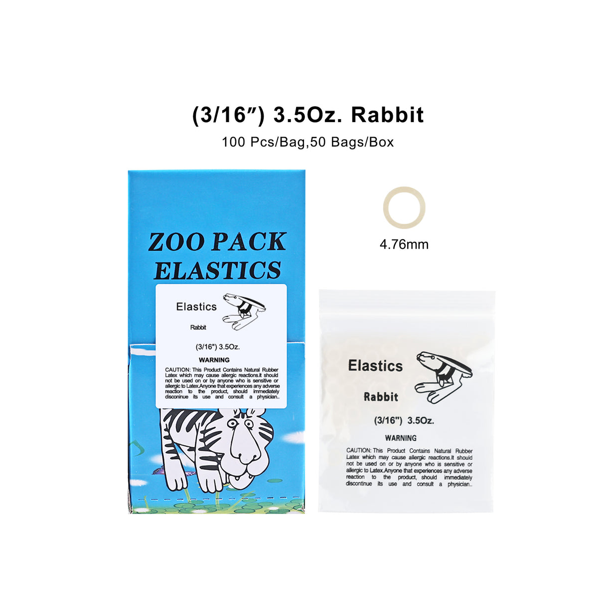 CYZ016 Dental Elastic Rubber Band