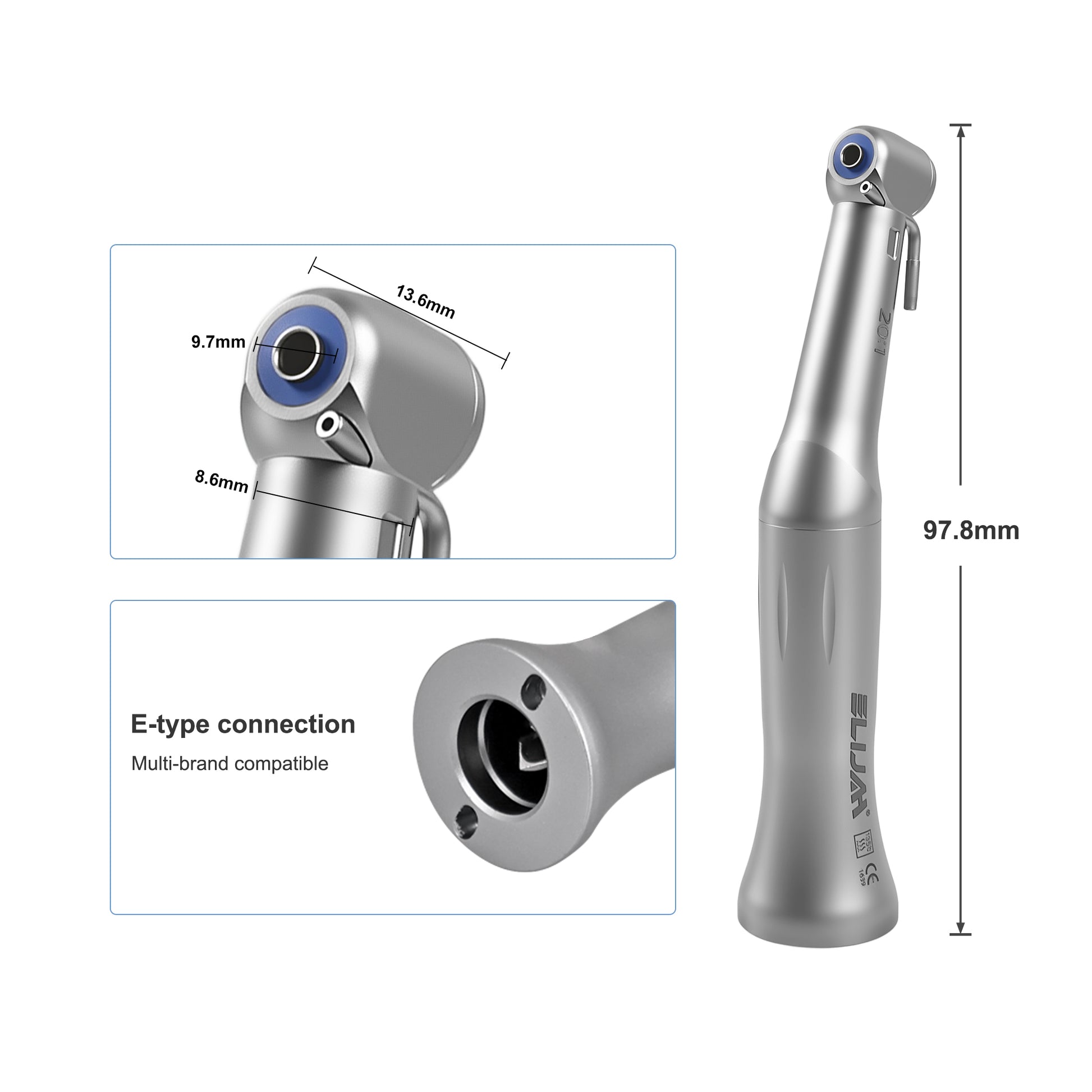 stainless steel dental implant contra angle handpiece sg20 