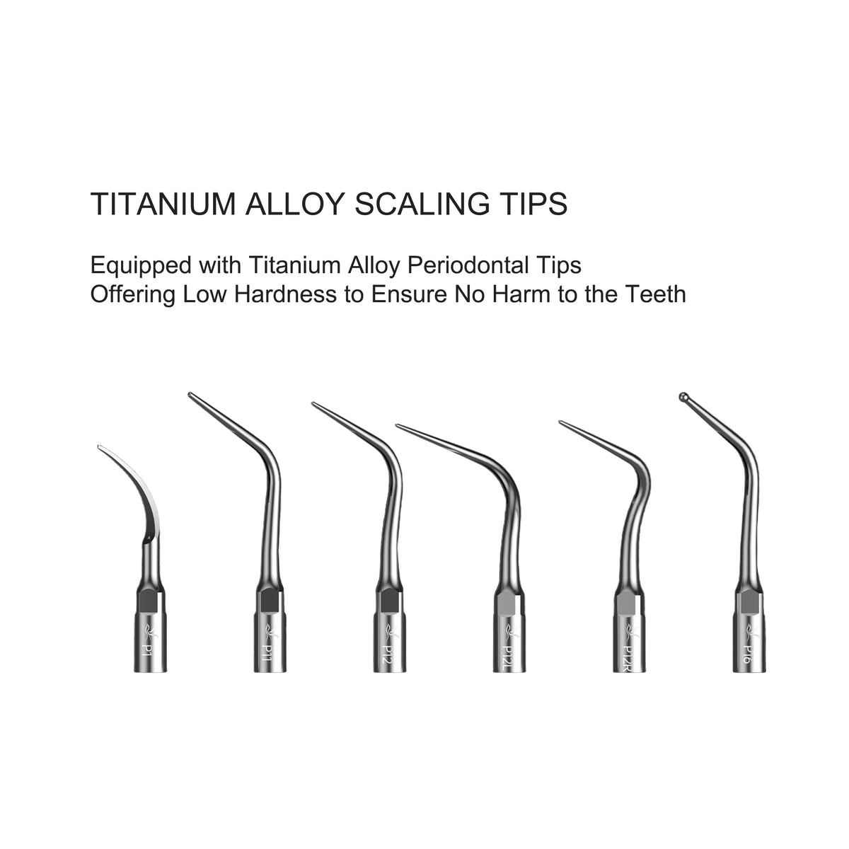 VRN DQ-40 scaler tips and polisher nozzle accessories set