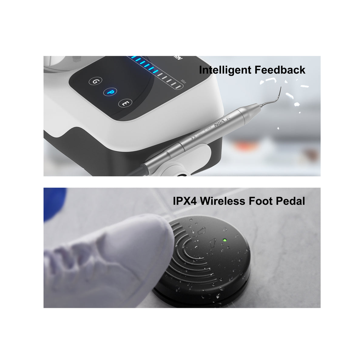 VRN Q5 wireless foot pedal control accessory