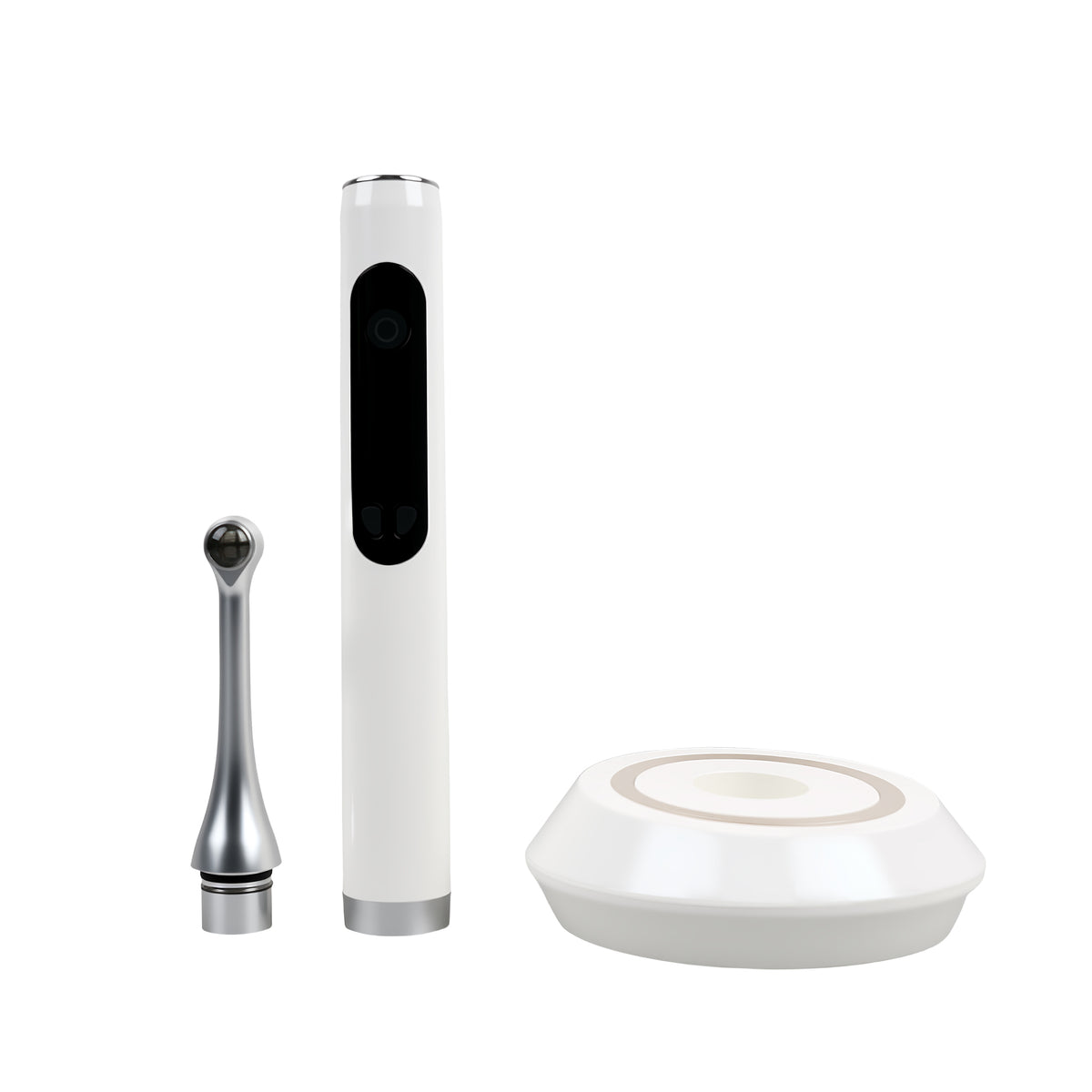 1s wireless curing light with charging base full kit display