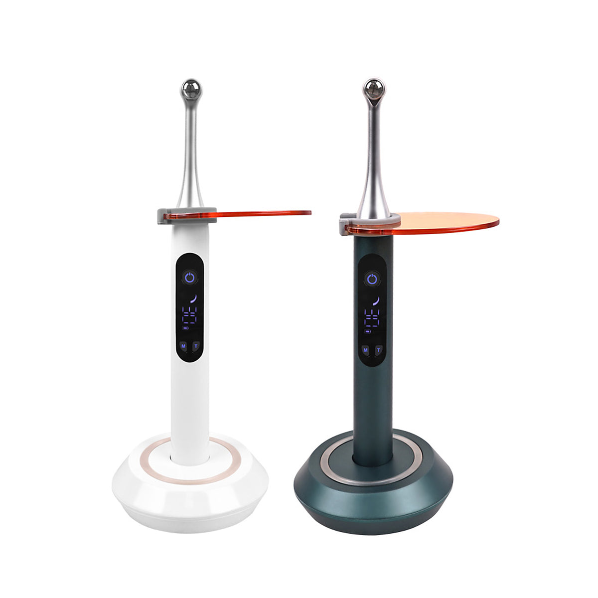 Multiple color optional designs for cordless 1s wireless dental curing light